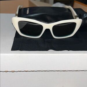 Givenchy White Sunglasses
